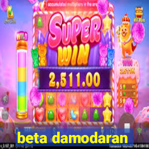 beta damodaran